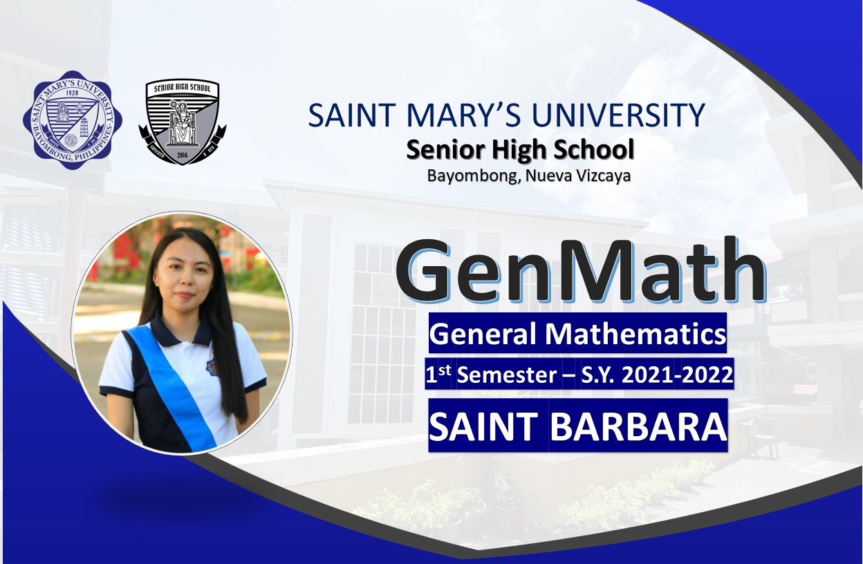 General Mathematics Friday 1:00-5:00