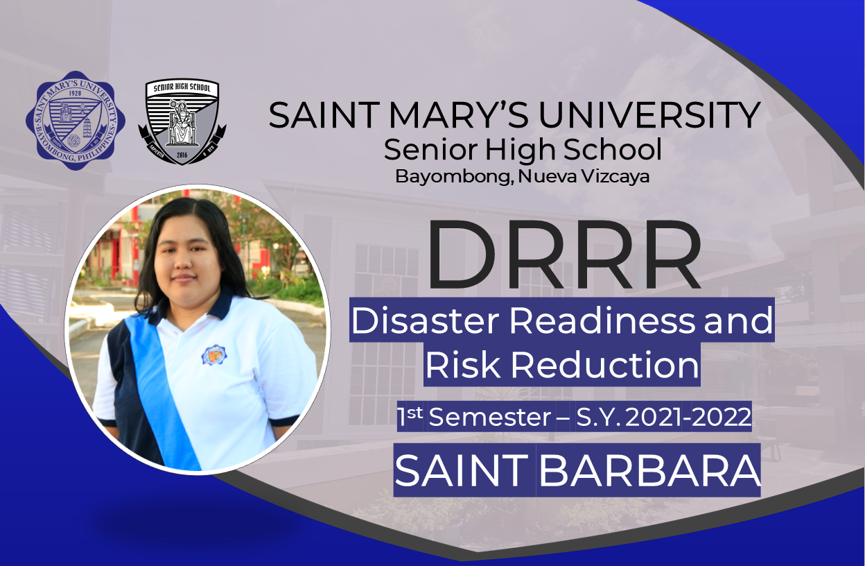 Disaster Readiness and Risk Reduction Monday 1:00-5:00