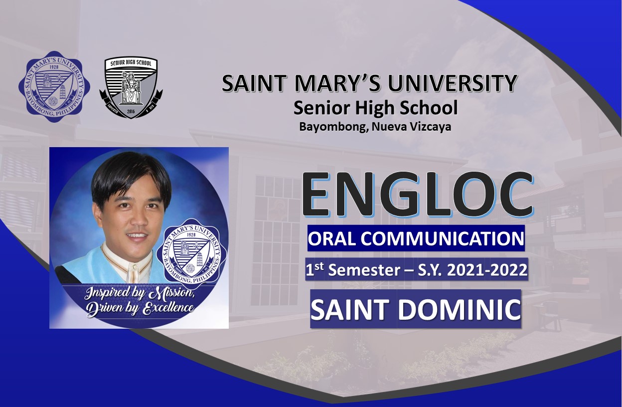 Oral Communication Friday 1:00-5:00