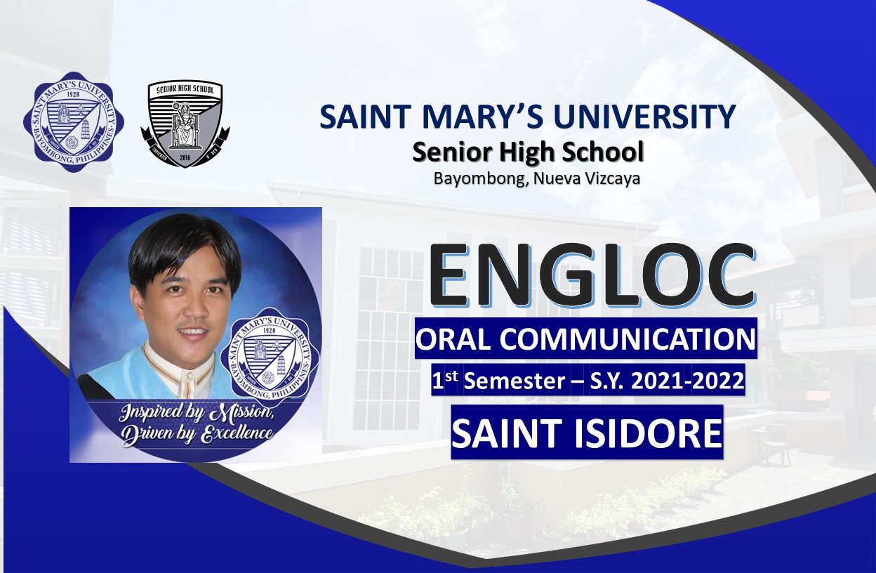 Oral Communication Monday 8:00-12:00