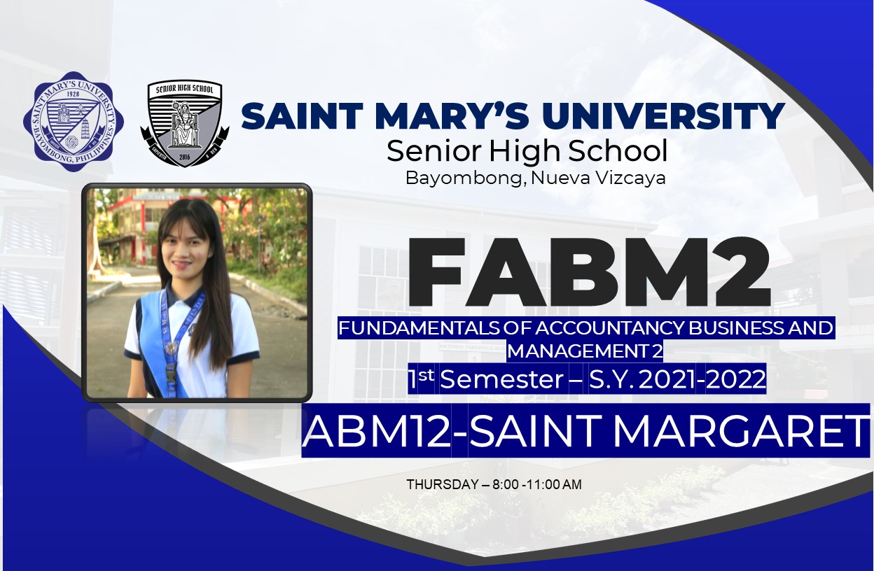 Fundamentals of Accountancy and Business Management 2