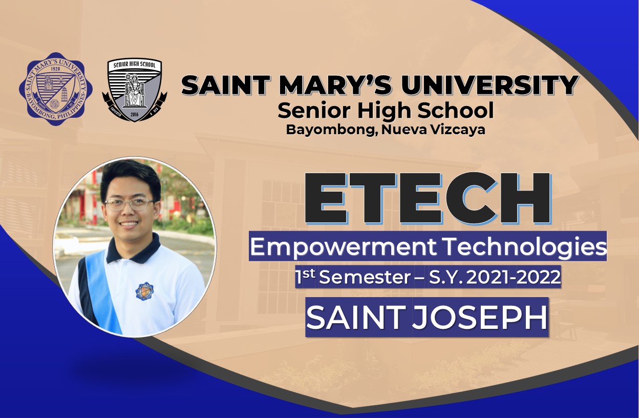 Empowerment Technologies Tuesday 8:00-12:00