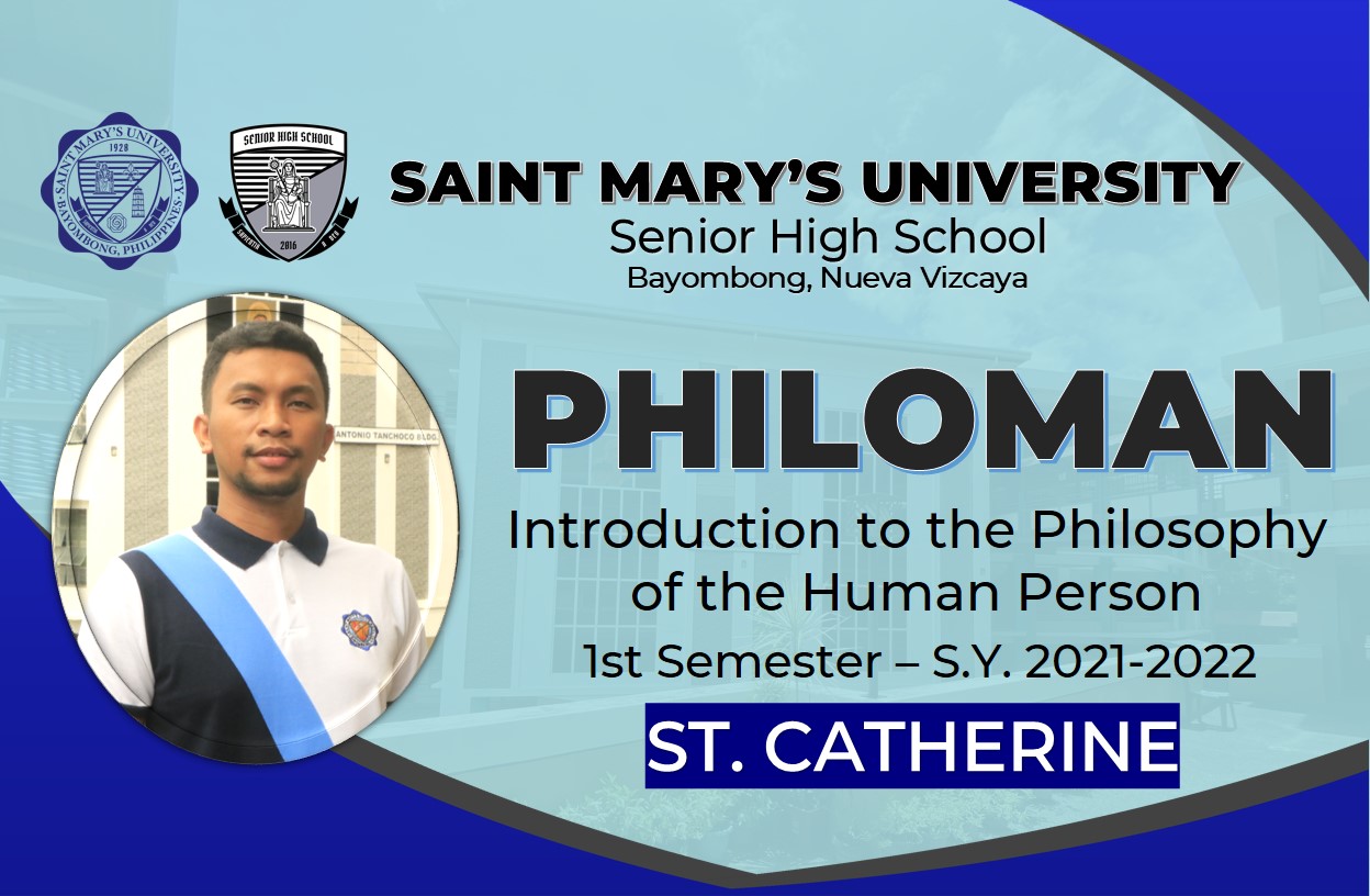 AD ST. CATHERINE_Introduction to the Philosophy of the Human Person