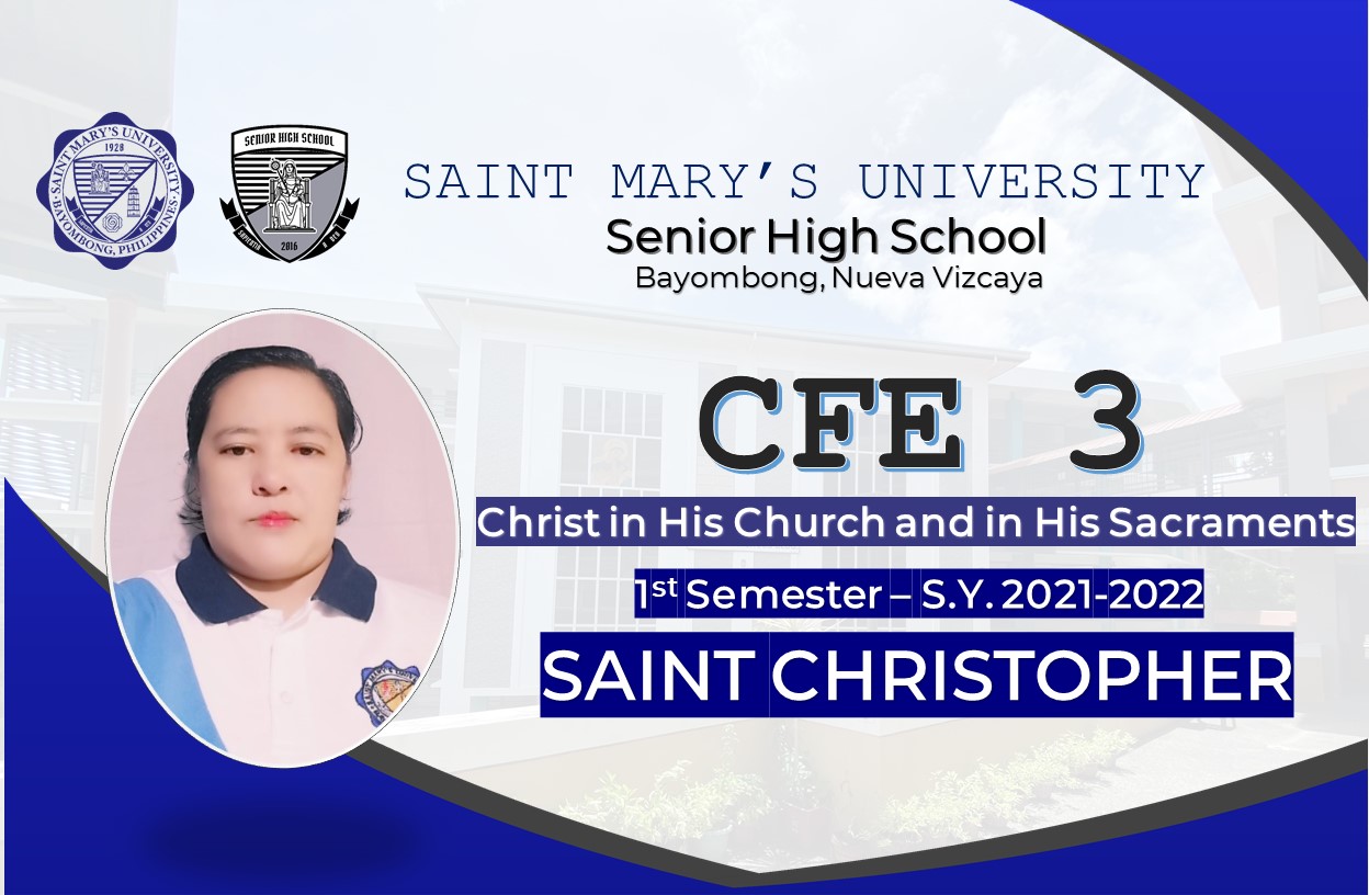 St. Christopher Christ in His Church and His Sacraments