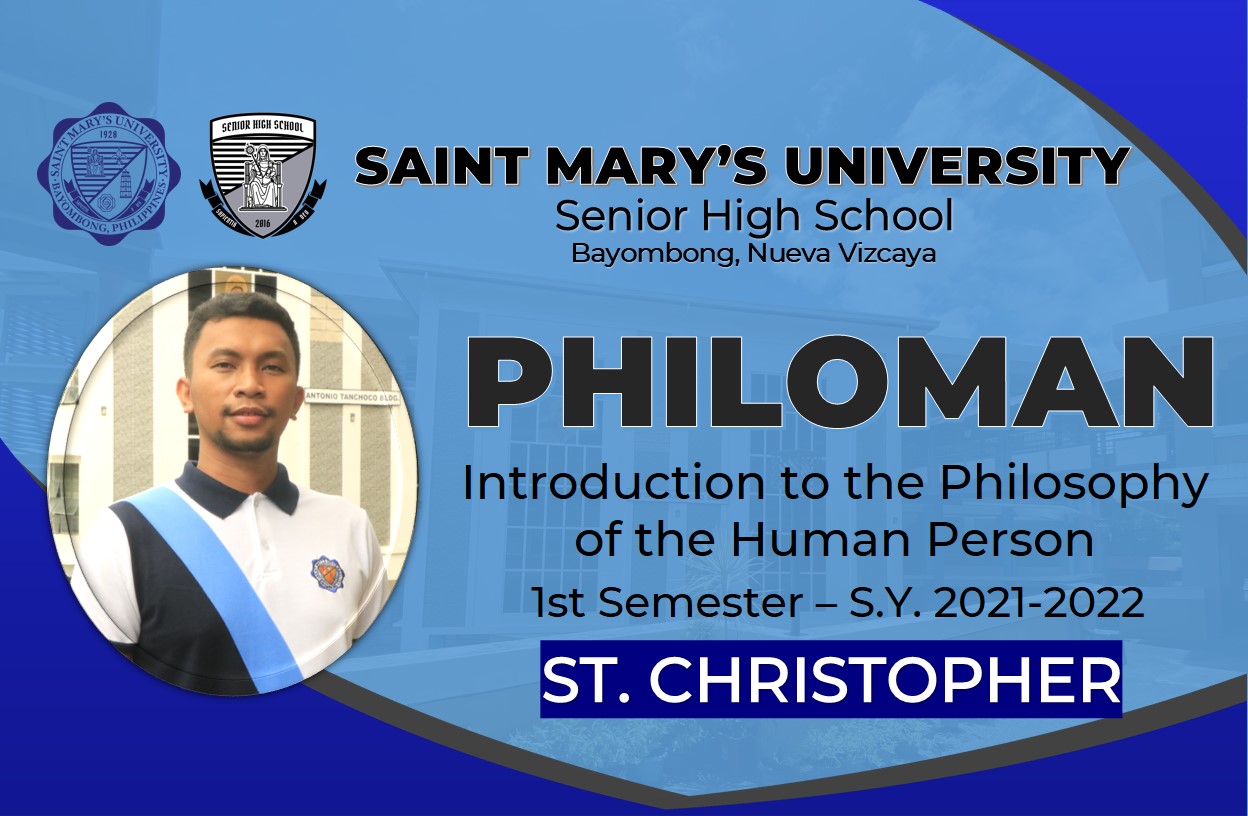 HE ST. CHRISTOPHER_Introduction to the Philosophy of the Human Person