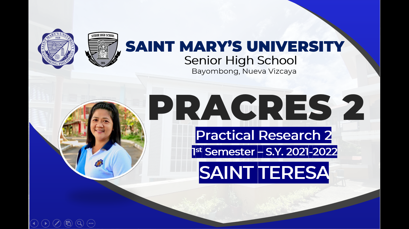 PRACRES 2-HUMSS 12 St. Teresa