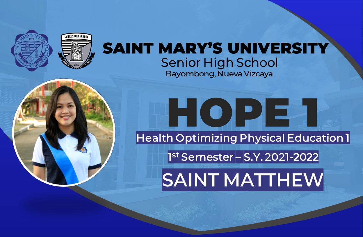 Health- Optimizing Physical Education 1 Friday 2:00-3:00