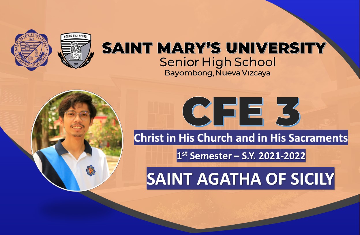 St. Agatha of Sicily | Christ in His Church and in His Sacraments Friday 1:00-4:00 PM