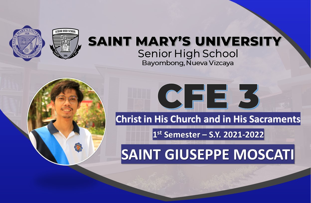 St. Giuseppe Moscati | Christ in His Church and in His Sacraments Wednesday 8:00-11:00 AM