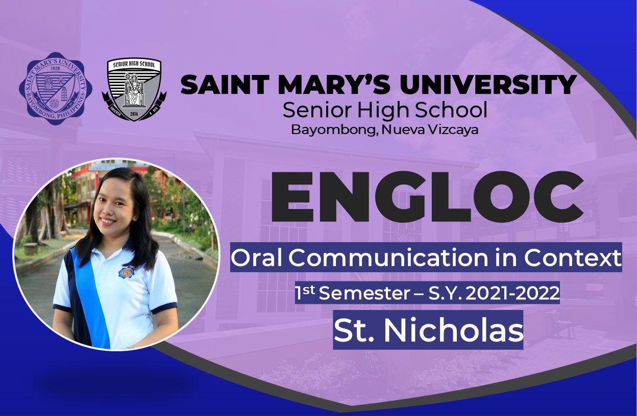 Oral Communication in Context