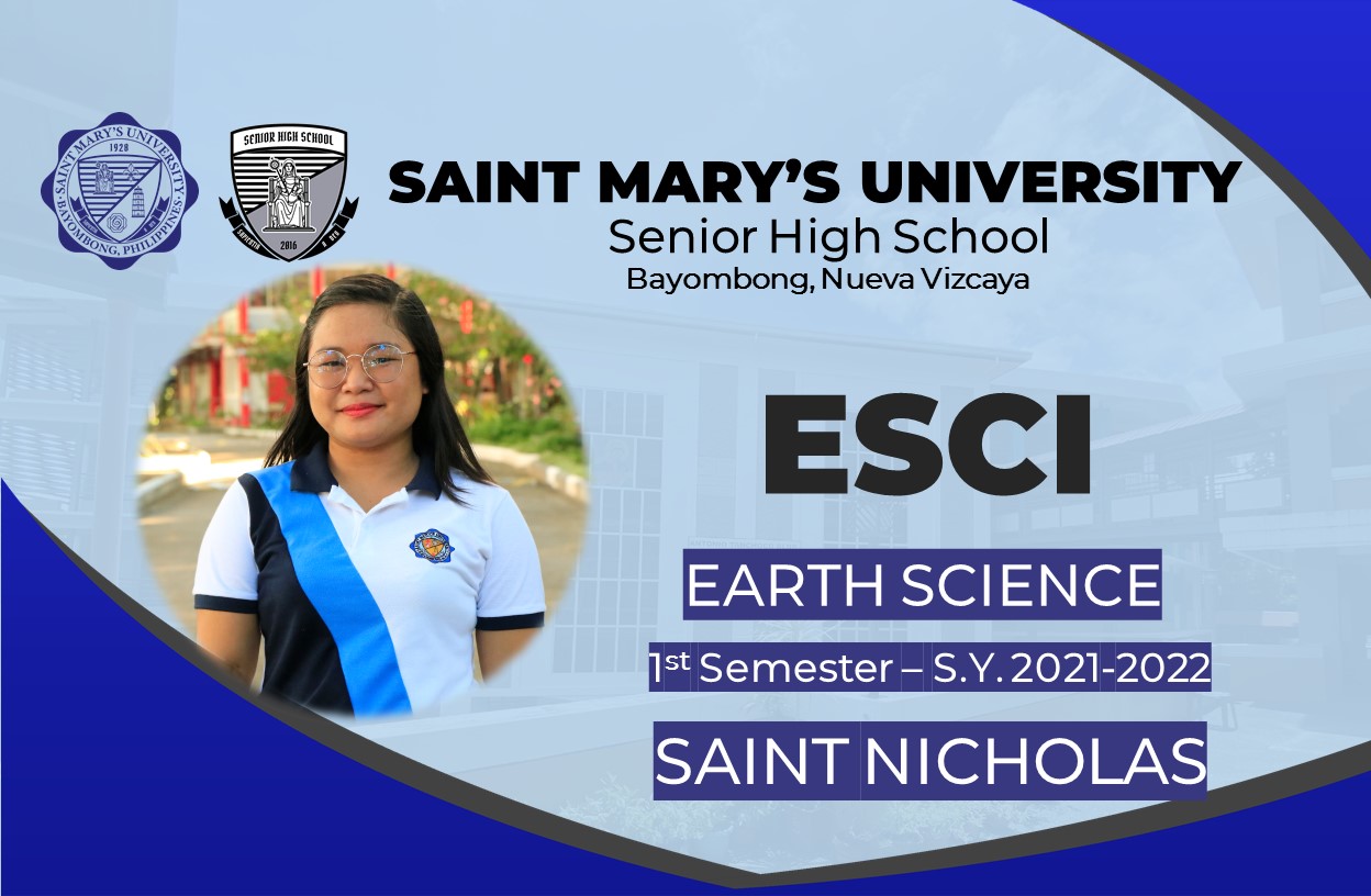 ST. Nicholas Earth Science Friday 8:00-11:00