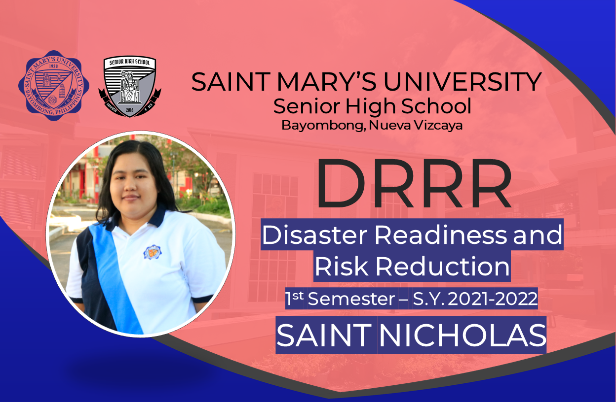 Disaster Readiness and Risk Reduction Friday 1:00-5:00