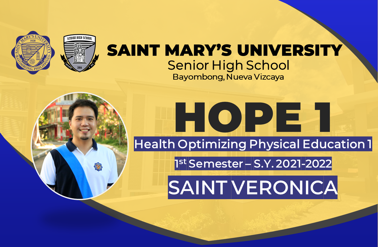 Health- Optimizing Physical Education 1 Friday  11:00-12:00