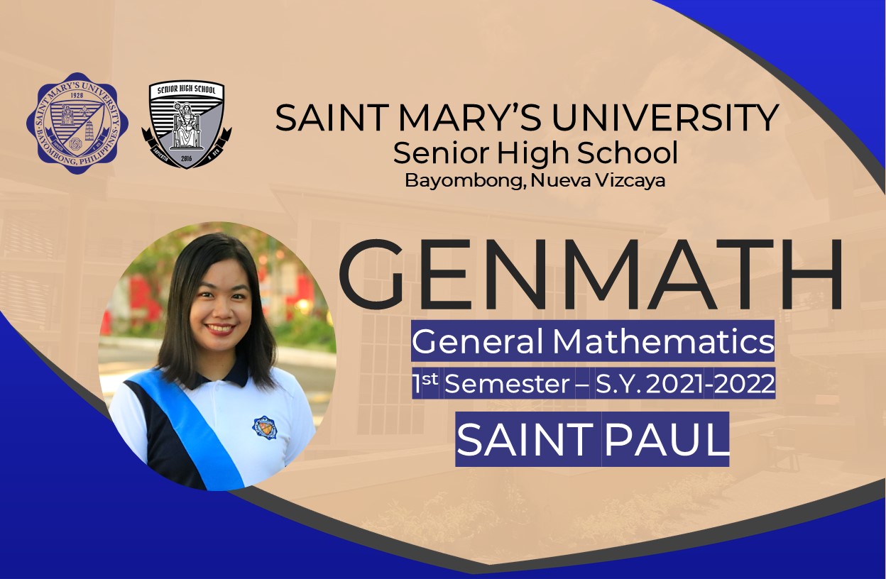 General Mathematics Tuesday 1:00-5:00