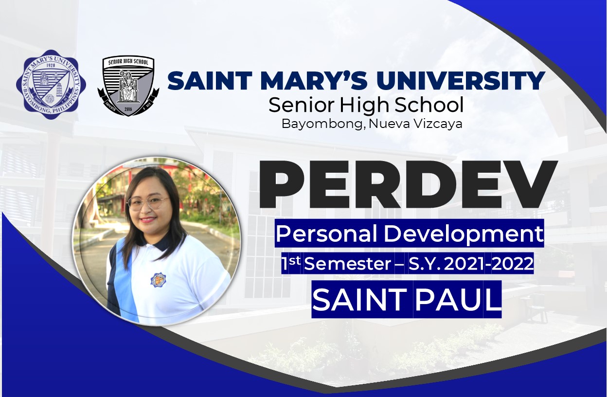 Personal Development Monday 8:00-12:00