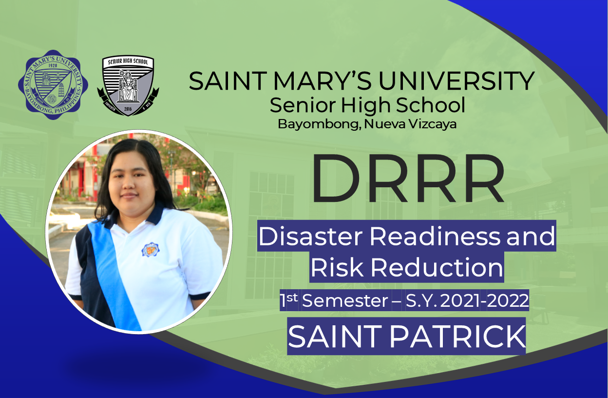 Disaster Readiness and Risk Reduction Friday 8:00-12:00