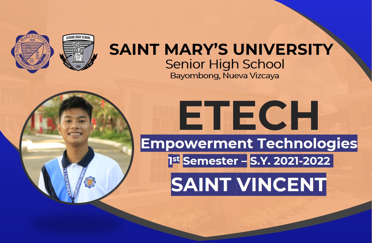 Empowerment Technologies Tuesday 1:00-5:00