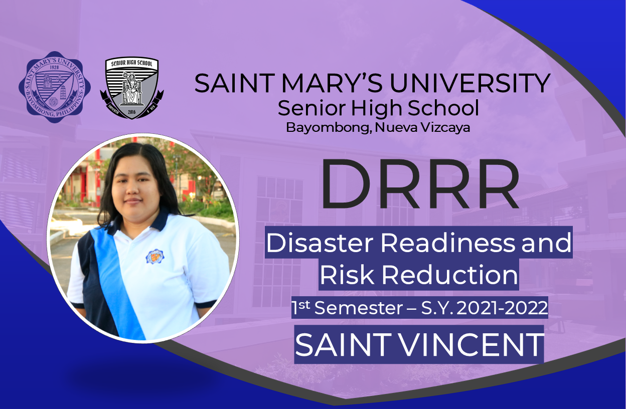 Disaster Readiness and Risk Reduction Monday 8:00-12:00