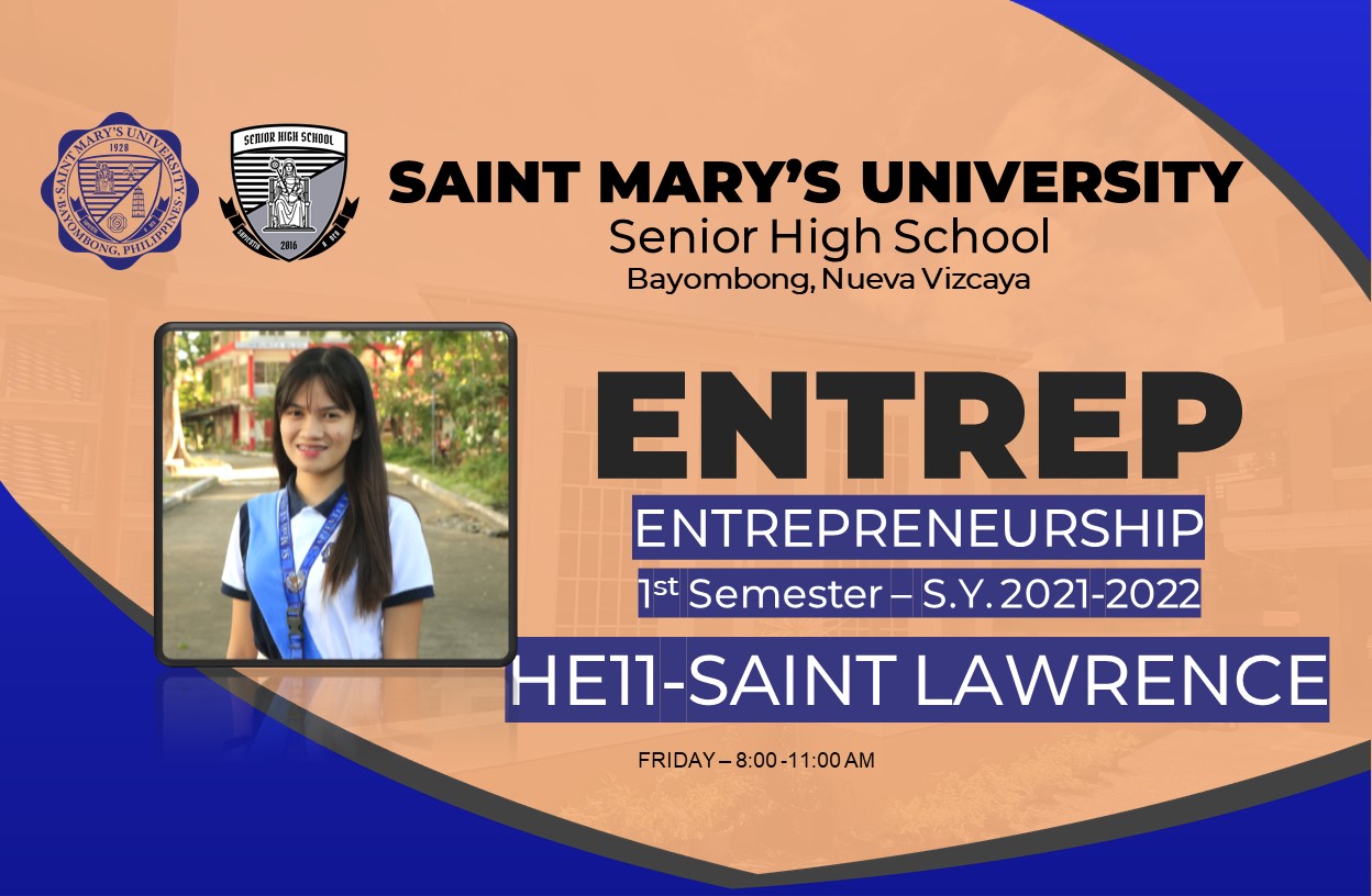 Entrepreneurship Friday 8:00-12:00