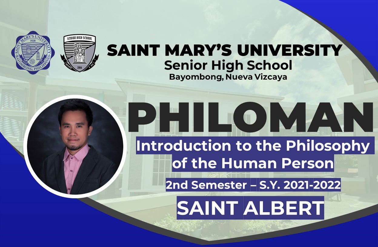 Intro to the Philosophy of the Human Person