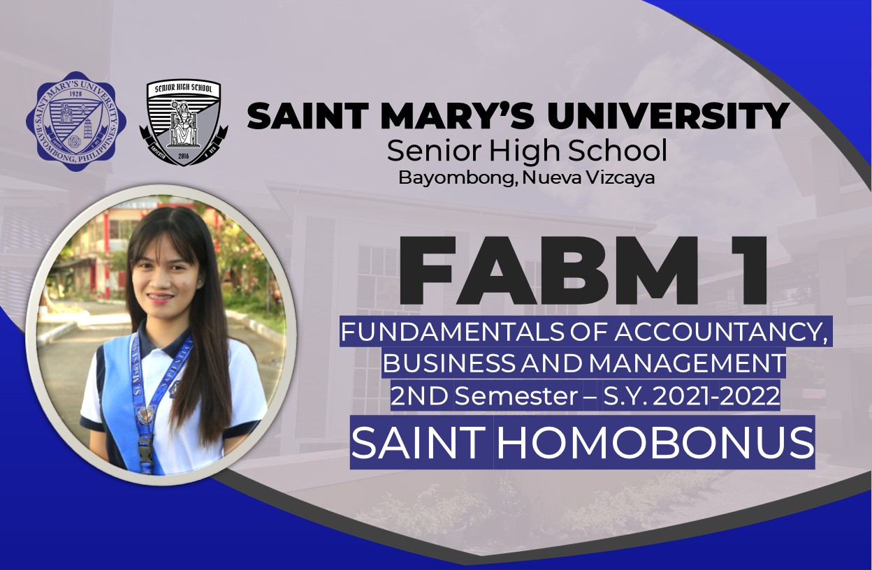 Fundamentals of Accountancy &amp; Business Management 1