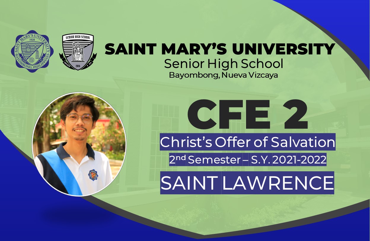 TVL-HE 11 St. Lawrence | Christian Faith Education 2